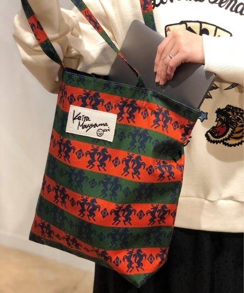 「KEITA MARUYAMA」 トートバッグ FREE グリーン レディース_画像9