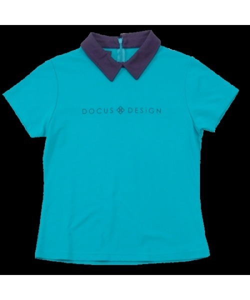 ゴルフ DOCUS（ドゥーカス） レディース ゴルフウェア 春夏 Chibieri Shirt（チビエリシャツ）｜小襟 ゴルフシャツ レディース