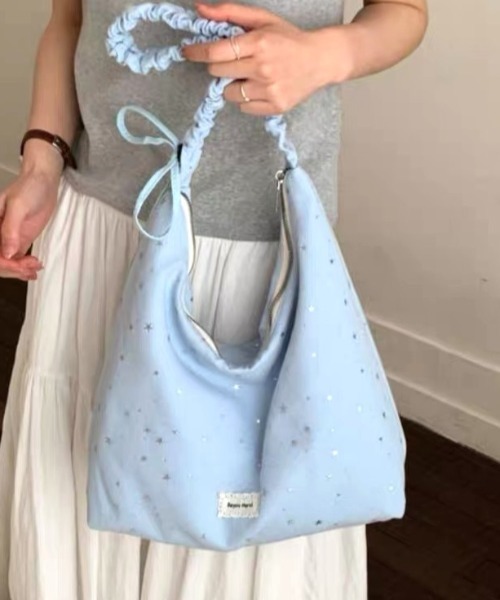 ショルダーバッグ バッグ スターデザインドロストショルダーバッグ