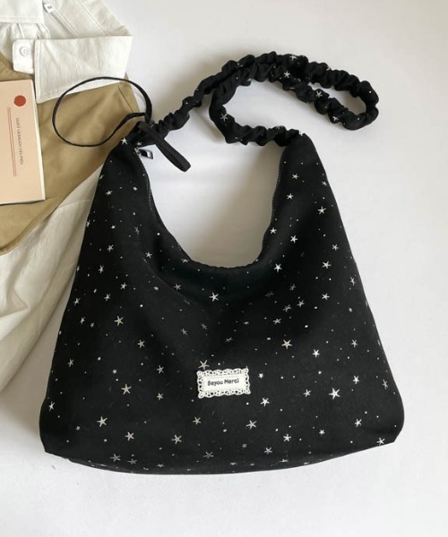 バッグ star ショルダーバッグ バッグ スターデザインドロストショルダーバッグ
