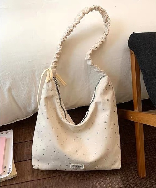 ショルダーバッグ バッグ スターデザインドロストショルダーバッグ