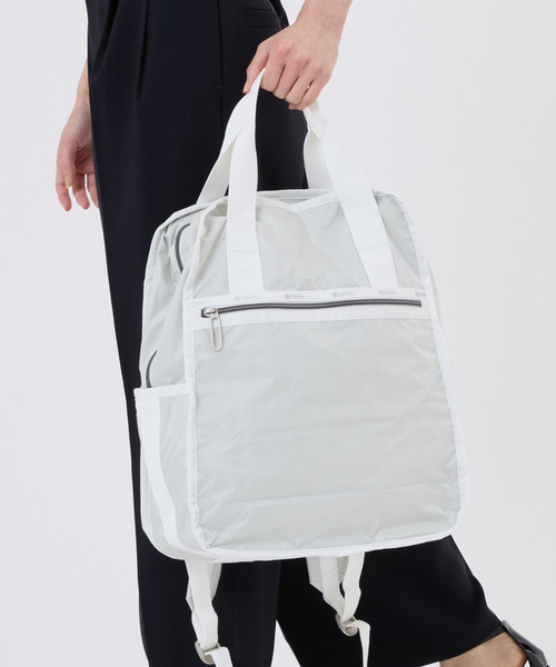 LeSportsac（レスポートサック） リュック FREE ホワイト レディース