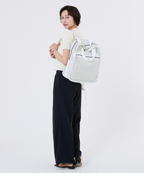 LeSportsac（レスポートサック） リュック FREE ホワイト レディース