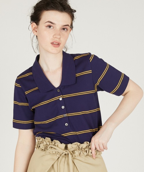 クリンクル crinkle polo cami ポロキャミ crinkle crinkle crinkle（クリンクル クリンクル クリンクル