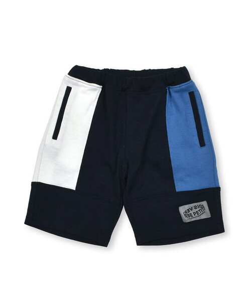 「BeBe Petits Pois Vert」 「KIDS」クロップドパンツ 130cm ブルー系その他2 キッズ_画像7