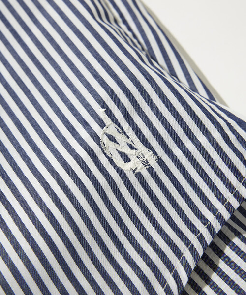 NAUTICA（ノーティカ） シャツ ビッグシルエット ブロード ストライプ