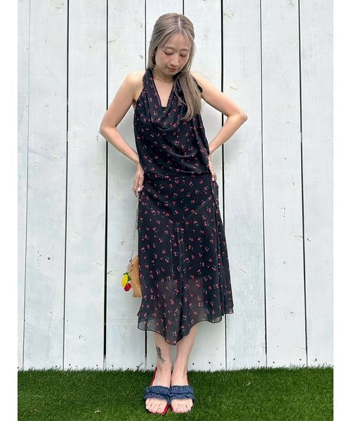 LILY BROWN フルーツシフォンスカート LILY BROWN（リリーブラウン） スカート フルーツシフォンスカート