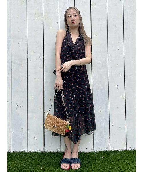 LILY BROWN（リリーブラウン） スカート フルーツシフォンスカート