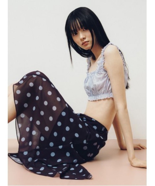 LILY BROWN フルーツシフォンスカート LILY BROWN（リリーブラウン） スカート フルーツシフォンスカート