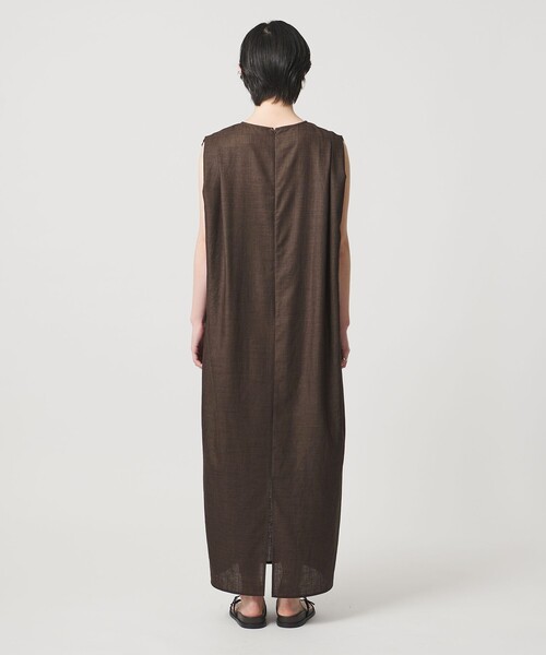ワンピース 「MARW UNITED ARROWS」タック ドレープ ワンピース UVカット・接触冷感の画像
