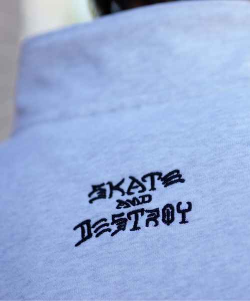 「THRASHER」 スウェットカットソー M グリーン メンズ_画像7