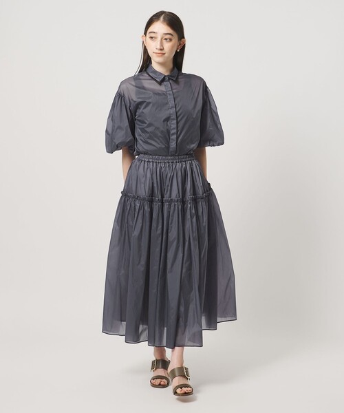 UNITED ARROWS（ユナイテッドアローズ） ブラウス シャツ 半袖 シアー