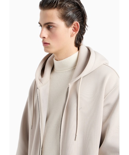 EMPORIO ARMANI 「EMPORIO ARMANI」 ジップアップパーカー LARGE