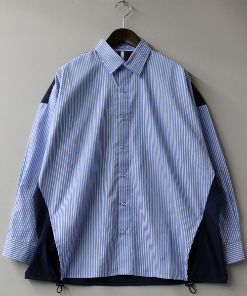 「Starting Over」 「HALHAM」長袖シャツ X-LARGE ブラック メンズ_画像4