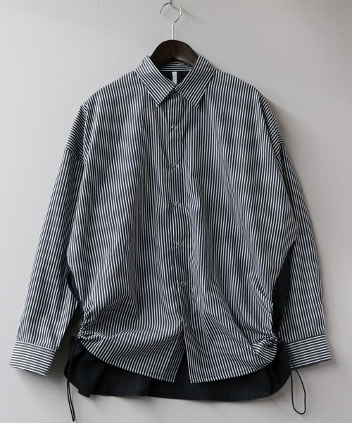 「Starting Over」 「HALHAM」長袖シャツ X-LARGE ブラック メンズ_画像5