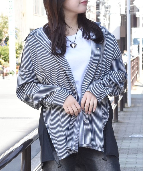 「Starting Over」 「HALHAM」長袖シャツ X-LARGE ブラック メンズ_画像6