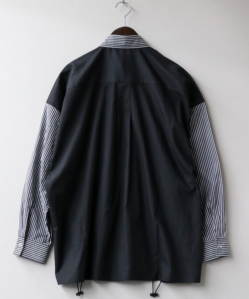 「Starting Over」 「HALHAM」長袖シャツ X-LARGE ブラック メンズ_画像7