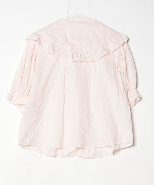 「BEAMS BOY」 半袖ブラウス ONE SIZE ピンク レディース_画像2