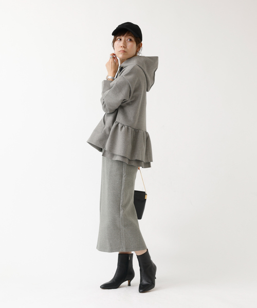 「DESIGNWORKS」 タイトスカート フリー ブラック レディース_画像6