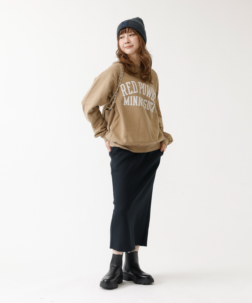 「DESIGNWORKS」 タイトスカート フリー ブラック レディース_画像8