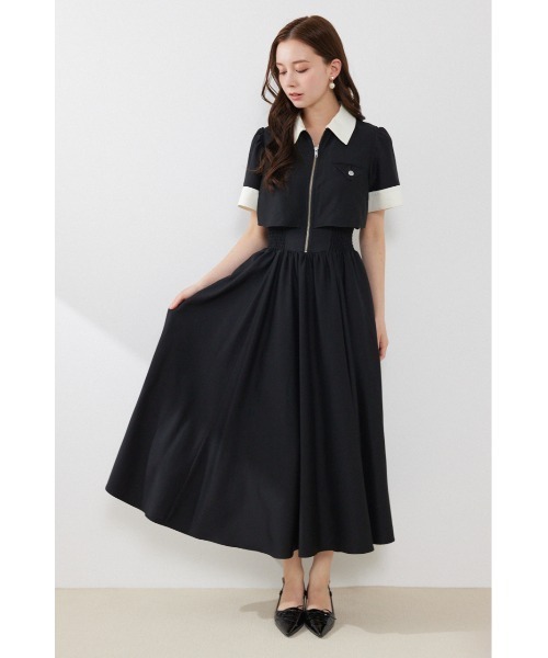 rienda（リエンダ） ワンピース 半袖 「再入荷」バストディティール