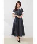 ワンピース 半袖 「再入荷」バストディティール...の詳細画像2