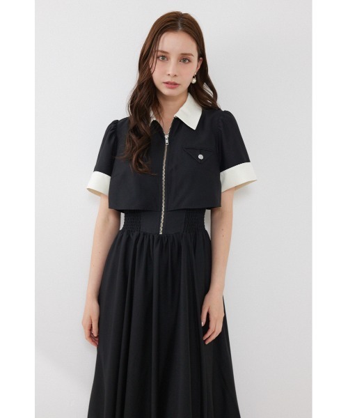 rienda（リエンダ） ワンピース 半袖 「再入荷」バストディティール