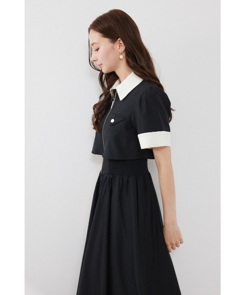 rienda（リエンダ） ワンピース 半袖 「再入荷」バストディティール