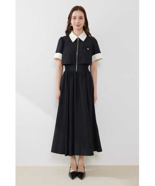 rienda（リエンダ） ワンピース 半袖 「再入荷」バストディティール