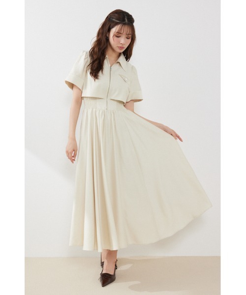 rienda（リエンダ） ワンピース 半袖 「再入荷」バストディティール