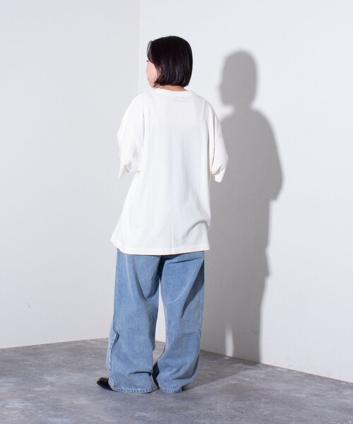 「GOOD ROCK SPEED」 半袖Tシャツ M ホワイト系その他3 メンズ_画像7