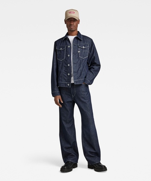 G-STAR RAW 「G-STAR」 デニムジャケット SMALL ダークインディゴ 