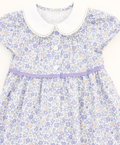 「CHOPIN」 「KIDS」半袖ワンピース 110cm ネイビー キッズ_画像5