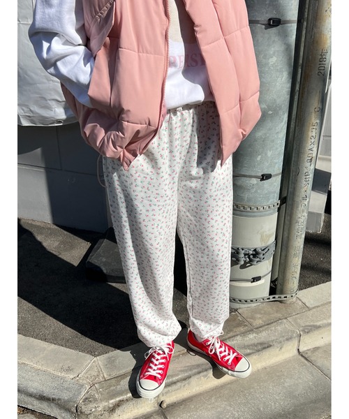 「WC」 スウェットパンツ FREE ピンク レディース_画像3