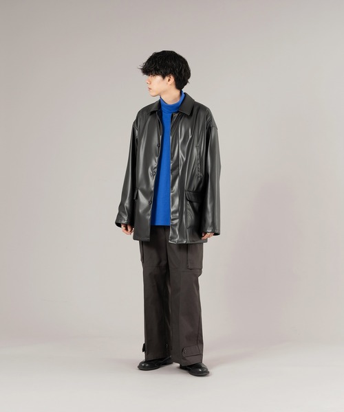 「SELLE GLANT」 長袖Tシャツ MEDIUM ブルー メンズ_画像3