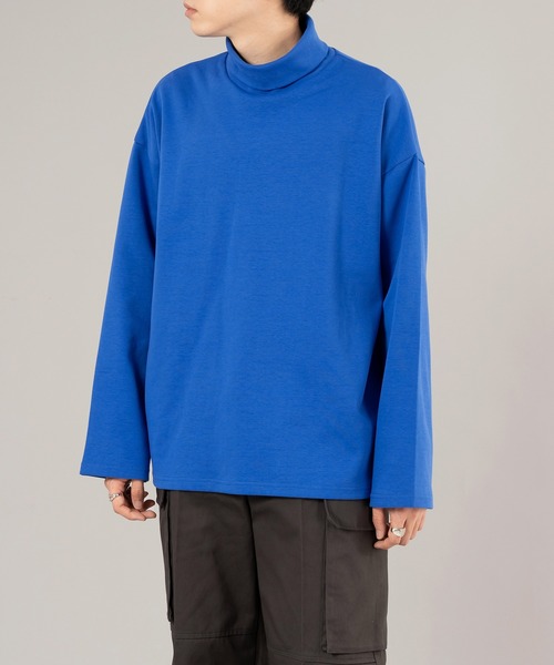 「SELLE GLANT」 長袖Tシャツ MEDIUM ブルー メンズ_画像8