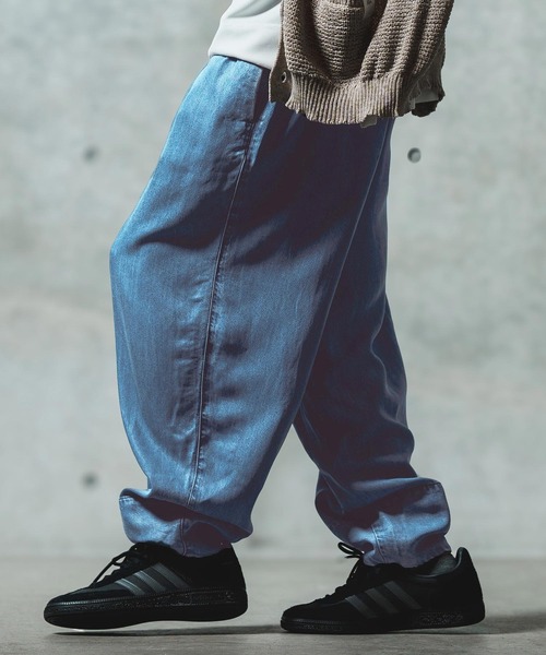 「GLIMCLAP」 デニムパンツ M インディゴブルー メンズ_画像4