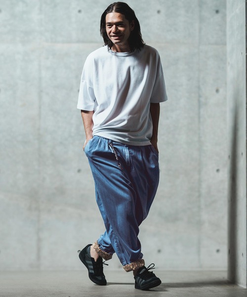 「GLIMCLAP」 デニムパンツ M インディゴブルー メンズ_画像6