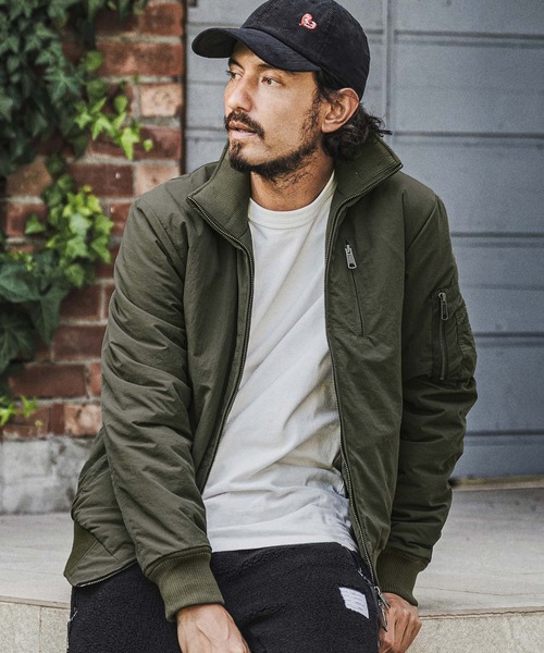 wjk reluxe ma1 ma-1 mj11773- Padded Stand Collar MA-1 中綿MA-1