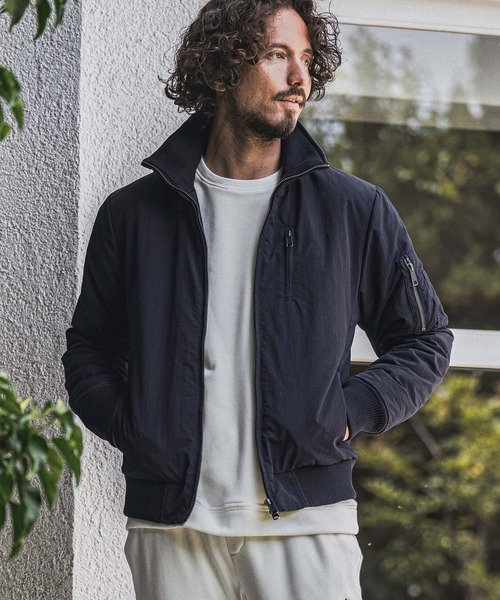 wjk reluxe ma1 ma-1 mj11773- Padded Stand Collar MA-1 中綿MA-1