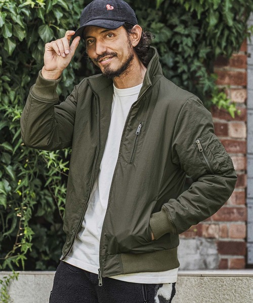 wjk reluxe ma1 ma-1 mj11773- Padded Stand Collar MA-1 中綿MA-1