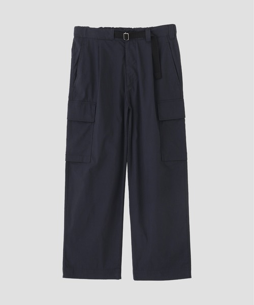 MHL.（エムエイチエル） ワイドパンツ カーゴパンツ WASHED COTTON