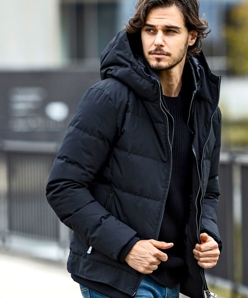 AKM / ダウンジャケット/M/ポリエステル/BLK AKM Contemporary（エイケイエムコンテンポラリー） ダウンジャケット