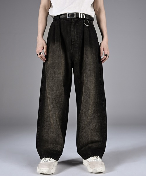 ADRER（アドラー） ワイドパンツ ジーンズ vintage make wide tapered