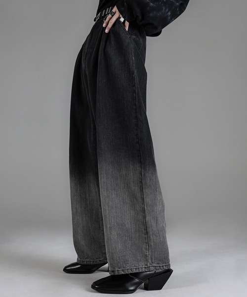 ADRER（アドラー） ワイドパンツ ジーンズ vintage make wide tapered