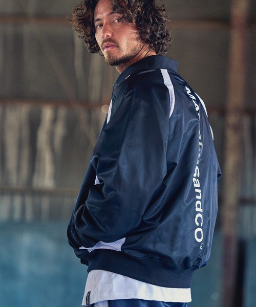 MARBLES ジャケット ブルゾン mj7898-Marbles Nylon JACKET : ZOZOTOWN  