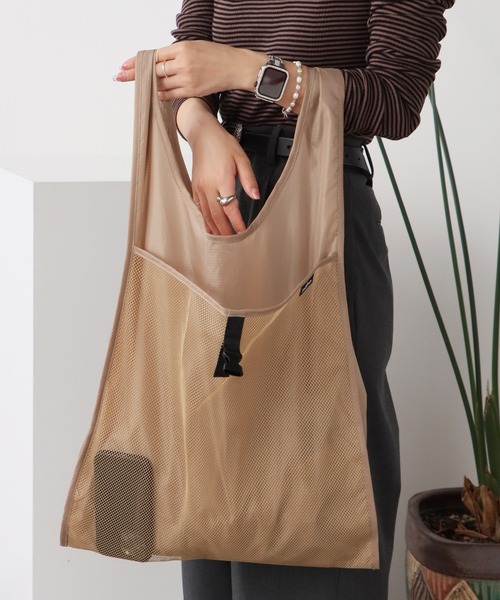 nahe エコバッグ nahe/ネーエ ショッパー エコバッグ/エコトート