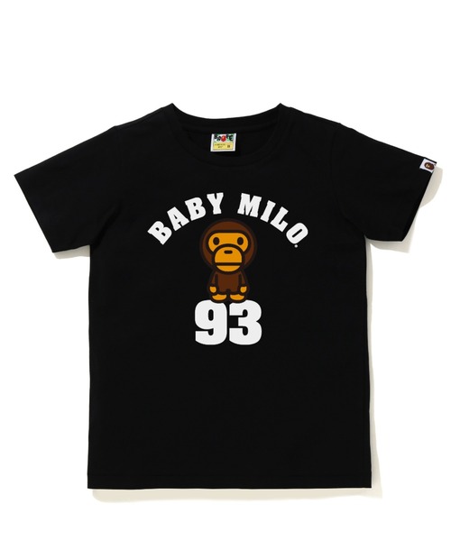A BATHING APE（アベイシングエイプ） tシャツ 半袖 BABY MILO ON 93