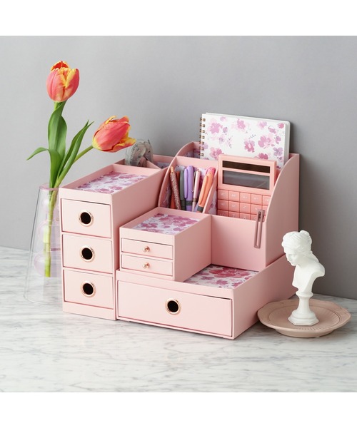 Francfranc（フランフラン） 文房具 ペティート ミニ チェスト 2段