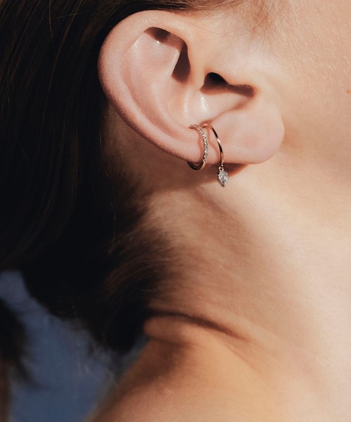 les bonbon（ルボンボン） イヤーカフ 「les bon bon」float ear cuff